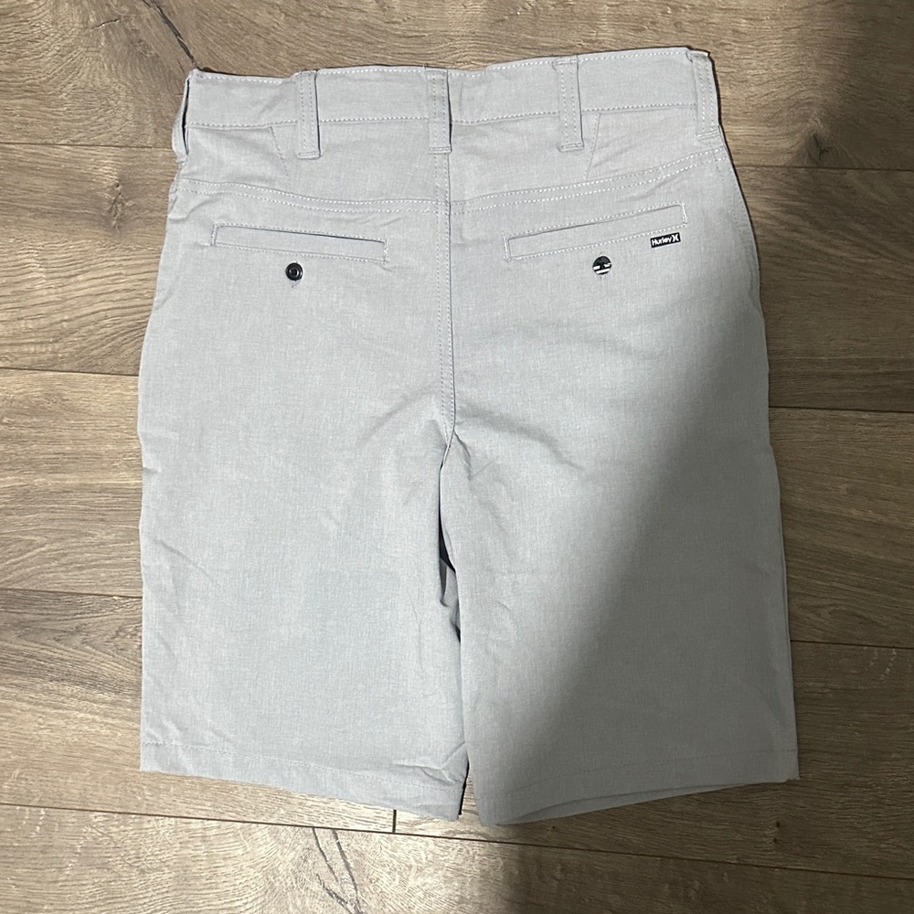 Hurley Light Gray Youth Hybrid Shorts - Picture 3 of 5